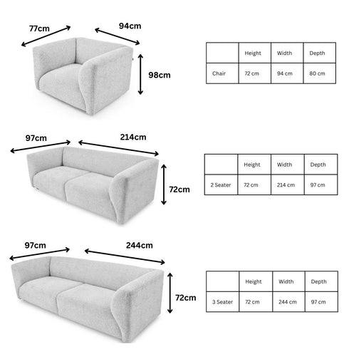 Knightsbridge 2 Seater Sofa